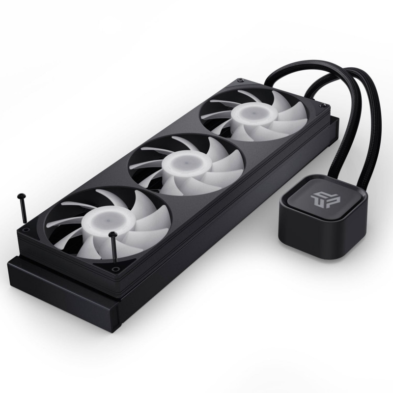 Phanteks Glacier One 360S25 SE DRGB AIO skystinis procesoriaus aušintuvas, juodas