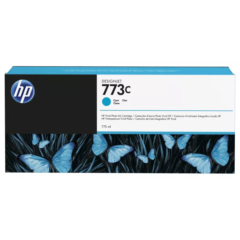 HP 773C C1Q42A rašalas DesignJet Z6600, Z6610, Z6800, Z6810, žydras