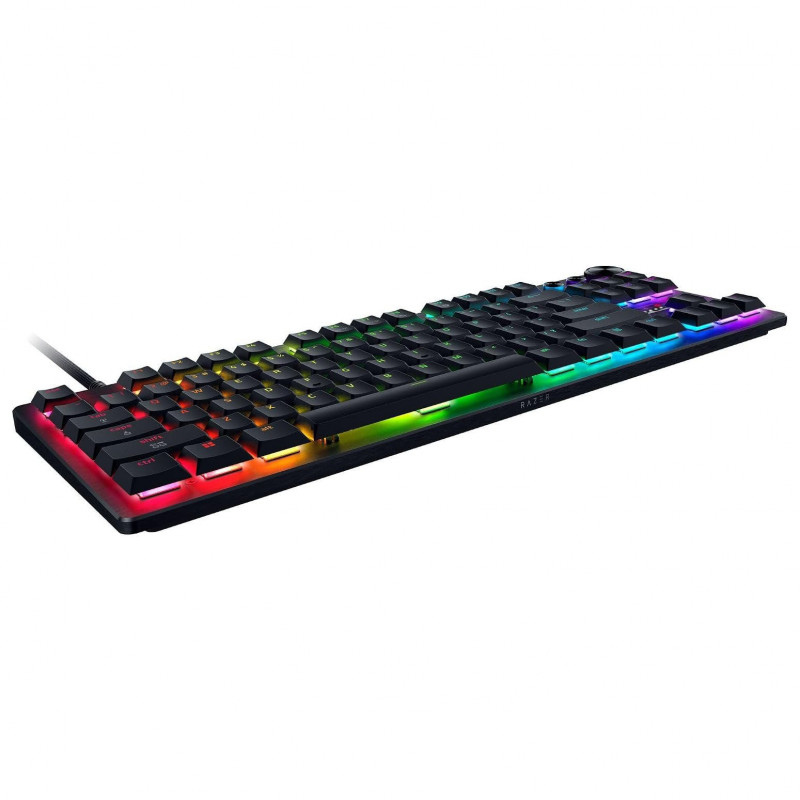 Razer Huntsman V3 Pro Low-Profile TKL žaidimų klaviatūra, analoginiai jungikliai, DE (ISO) išdėstymas, juoda