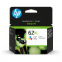 HP 62XL didelės talpos trispalvė originali rašalo kasetė, 9,5 ml, 300 psl.
