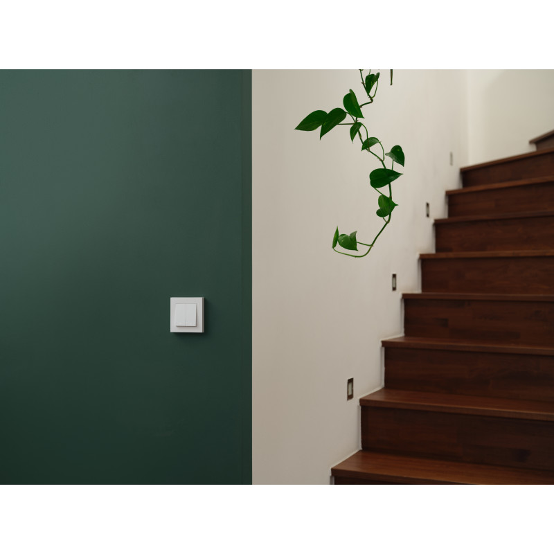 Osram SMART+ MATTER išmanusis sieninis jungiklis, 2 kanalų, baltas