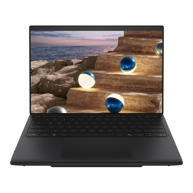 Asus Zenbook Duo UX8407AA-SN094X 14 colių nešiojamasis kompiuteris, OLED jutiklinis ekranas, Intel Core Ultra 9 378H, 32 GB LPDDR5X, 2000 GB SSD, Windows 11 Home, Moher Gray