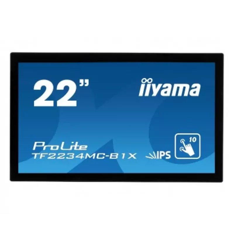 iiyama TF2234MC-B1X 21,5″ (55,9 cm) kelių lietimų jutiklinis monitorius, 16:9, DVI