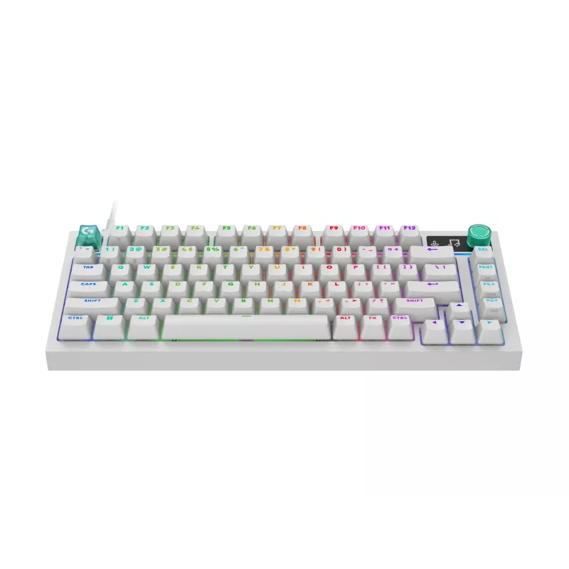 Logitech G316 X 75 klaviatūra, 920-014315, balta, FR