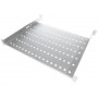 Alantec SA-P-19-1U-550-4-S fiksuota lentyna, 19″ 1U, gylis 550 mm, pilka