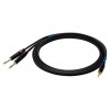 SSQ MIJM3 SS-1815 audio kabelis, 3,5 mm stereo Jack – 2x 6,3 mm mono Jack, 3 m, juodas