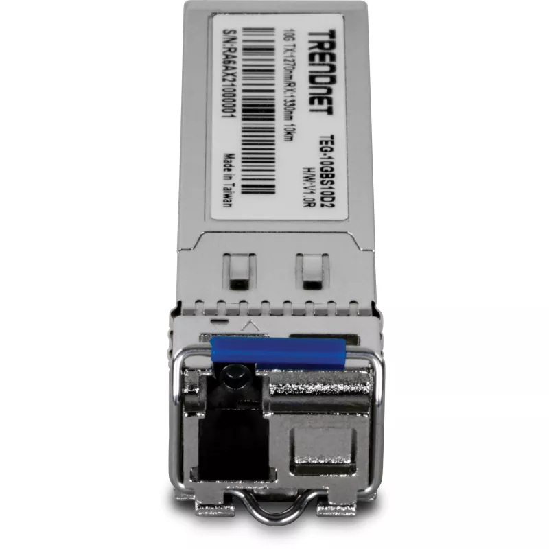 TRENDnet TEG-10GBS10D2 SFP+ siųstuvas-imtuvas, 10G, vienmodis, dviejų bangų, LC, 10 km