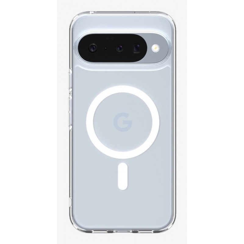 Spigen Ultra Hybrid MagSafe dėklas Google Pixel 10 Pro / Pixel 10, skaidriai baltas