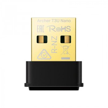 TP-Link Archer T3U Nano V1.4 USB Wi-Fi adapteris, AC1300