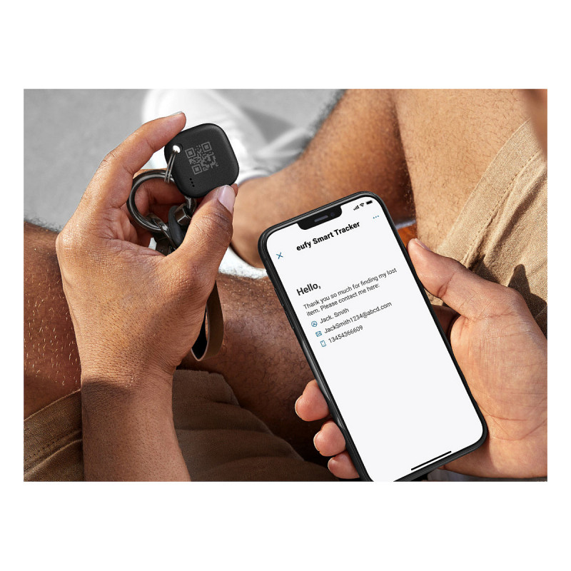 eufy Security SmartTrack Link išmanusis sekiklis (4 vnt.), E87B0012