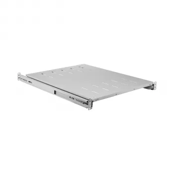 EFB Elektronik 691651NAGR.68 19″ 1U ištraukiama lentyna, montavimo gylis 378–612 mm, 30 kg, RAL 7035