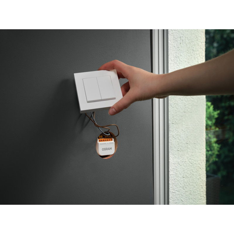 Osram SMART+ WiFi jungiklio modulis, 2 kanalų, baltas