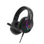 Marvo Tactic 40 H8618 BK žaidimų ausinės, laidinės, RGB, juodos