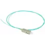 ACT RL8695 šviesolaidinis SC pigtail kabelis, 1 m, OM3, LSZH, aqua