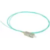 ACT RL8695 šviesolaidinis SC pigtail kabelis, 1 m, OM3, LSZH, aqua