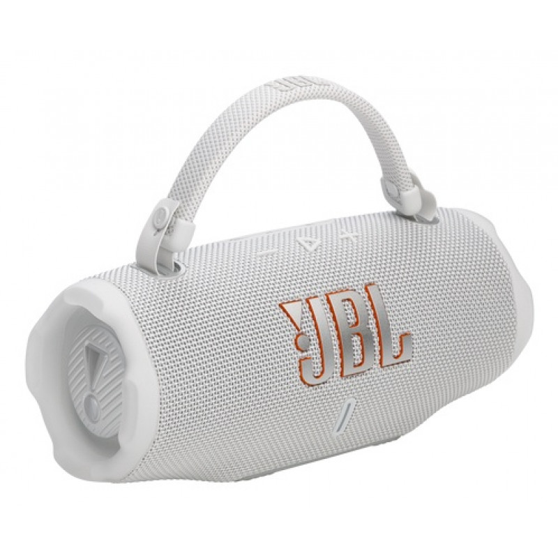 JBL Charge 6 nešiojamoji Bluetooth garso kolonėlė, balta
