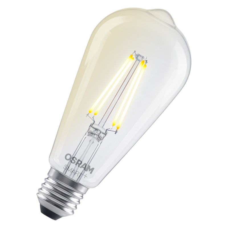 Osram SMART+ MATTER Dimmable Classic Edison 60 827 E27 išmanioji lemputė, 6 W, šiltai balta, Wi-Fi