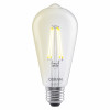 Osram SMART+ MATTER Dimmable Classic Edison 60 827 E27 išmanioji lemputė, 6 W, šiltai balta, Wi-Fi
