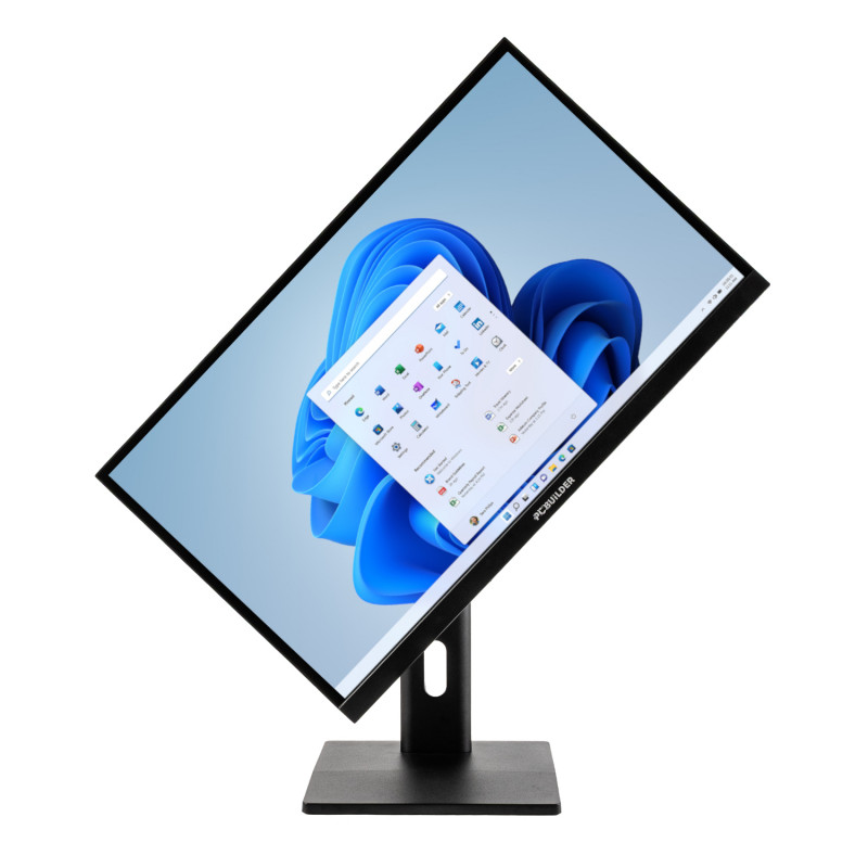 PCBuilder FUSION 24″ viskas viename kompiuteris, Intel Core i5-12400, 16 GB DDR5, 1 TB SSD, Windows 11 Pro, su belaide klaviatūra ir pele