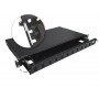 Alantec FOP-1U-12SCD-C-P teleskopinė šviesolaidinė komutacinė panelė, 12x SC duplex / 12x LC quad, 19", 1U