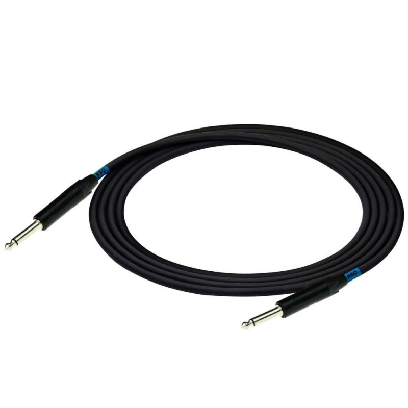 SSQ JMPJMP2 Pro garso kabelis, 6,3 mm mono Jack – 6,3 mm mono Jack su Neutrik jungtimis, 2 m
