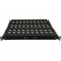 Alantec SA-PW-19-1U-370-4-C 19″ 1U ištraukiama serverių spintos lentyna, 370 mm gylio, 4 tvirtinimo taškai, juoda