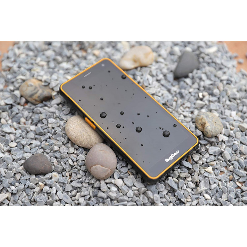 RugGear RG650 Dual išmanusis telefonas, 5,5 colio, juodas ir geltonas