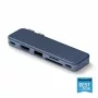 Satechi USB-C Snap Hub ST-HUSNB, indigo spalvos