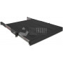 Wirewin SHELF PO 600 BL 19 colių 1 U ištraukiama lentyna, iki 35 kg, juoda