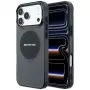 Mercedes AMG00131 dėklas iPhone 18 Pro Max / 17 Pro Max, IML Transparent Bicolor Block, MagSafe, juodas