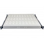 Alantec SA-PW-19-1U-370-4-S 19" 1U ištraukiama lentyna serverių spintai, gylis 370 mm, pilka