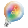 Osram SMART+ MATTER Filament Multicolor Classic Globe 125 40 išmanioji lemputė, E27, 4,8 W, RGBW, Wi-Fi