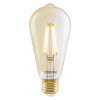 Osram SMART+ MATTER Filament Dimmable Classic Edison 53 824 išmanioji lemputė, auksinė, E27, 6 W, šiltai balta, Wi-Fi