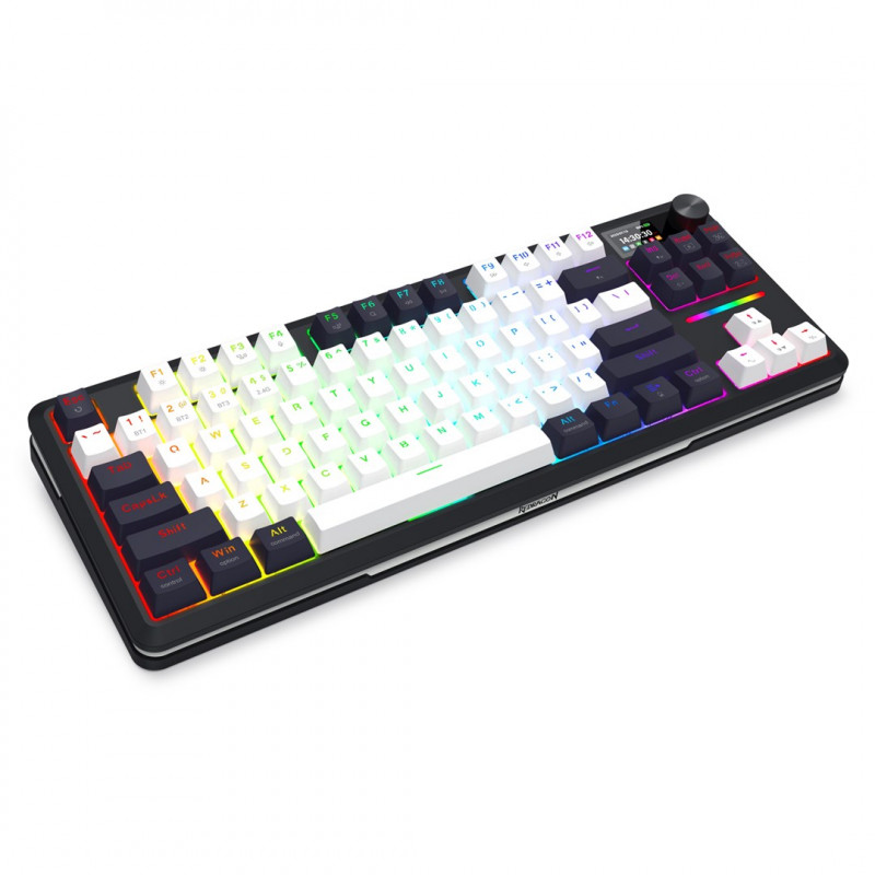 Redragon Wildslash LCD Pro K746WB-RGB-PRO žaidimų klaviatūra
