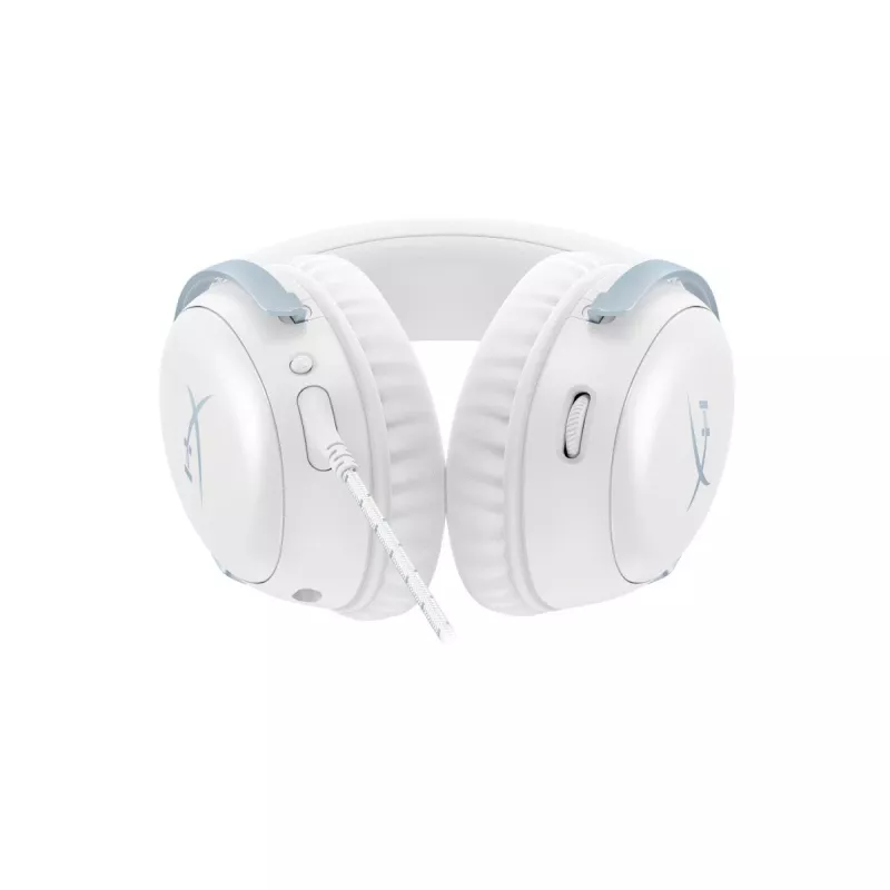HyperX Cloud III žaidimų ausinės, baltos-mėlynos, DF7F1AA