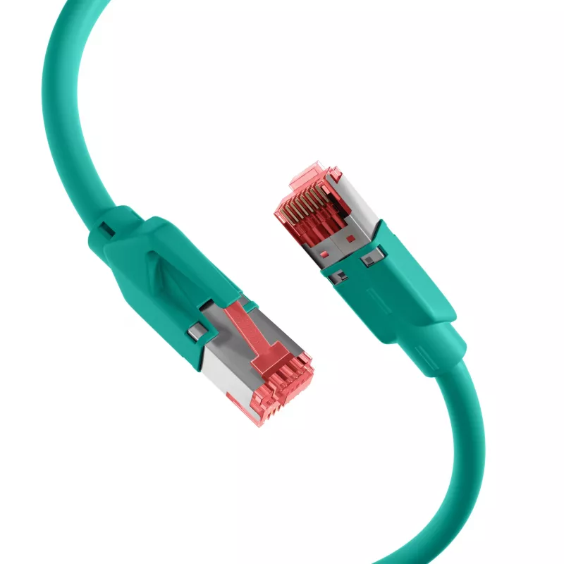 EFB Elektronik K8053.40 Cat.6A S/FTP LSZH RJ45 jungiamasis kabelis, 40 m, žalias