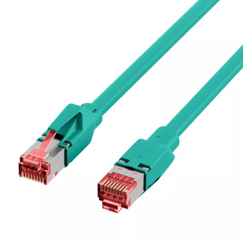 EFB Elektronik K8053.40 Cat.6A S/FTP LSZH RJ45 jungiamasis kabelis, 40 m, žalias