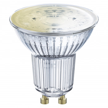 Osram SMART+ MATTER reguliuojamo ryškumo prožektorinė lemputė PAR16 50 GU10, 4,7 W, šiltai balta, Wi-Fi, 45°