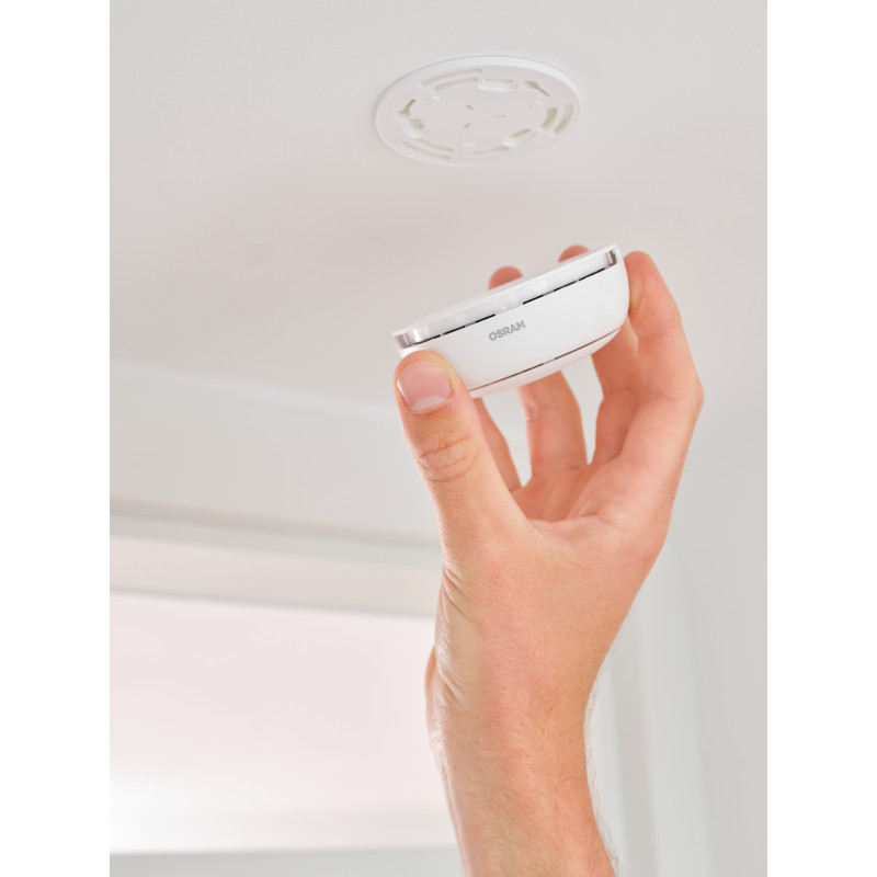 Osram SMART+ Wi-Fi dūmų detektorius, baltas