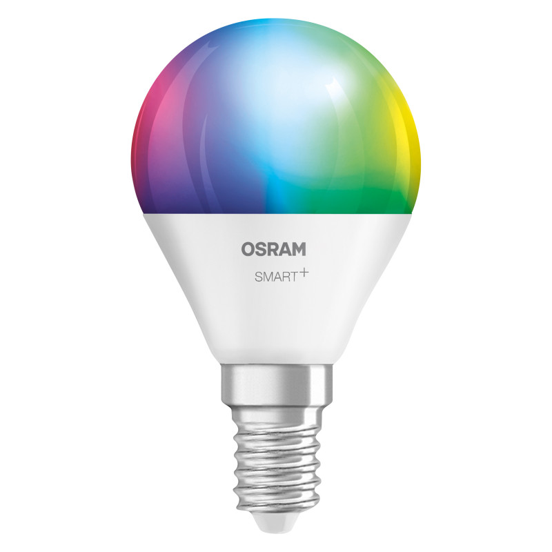 Osram SMART+ MATTER Multicolor Classic P40 išmanioji lemputė, E14, 4,9 W, RGBW, Wi-Fi