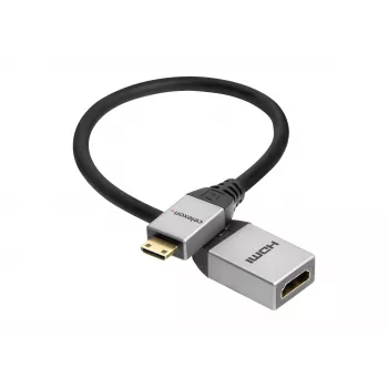 celexon Mini HDMI M/F adapteris su Ethernet, 2.0a/b, 4K, Professional