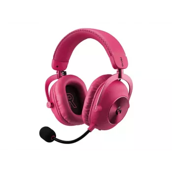 Logitech G PRO X3 LIGHTSPEED belaidės žaidimų ausinės, 2,4 GHz, purpurinės