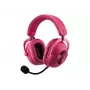 Logitech G PRO X3 LIGHTSPEED belaidės žaidimų ausinės, 2,4 GHz, purpurinės