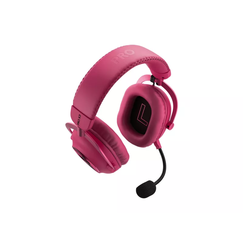 Logitech G PRO X3 LIGHTSPEED belaidės žaidimų ausinės, 2,4 GHz, purpurinės