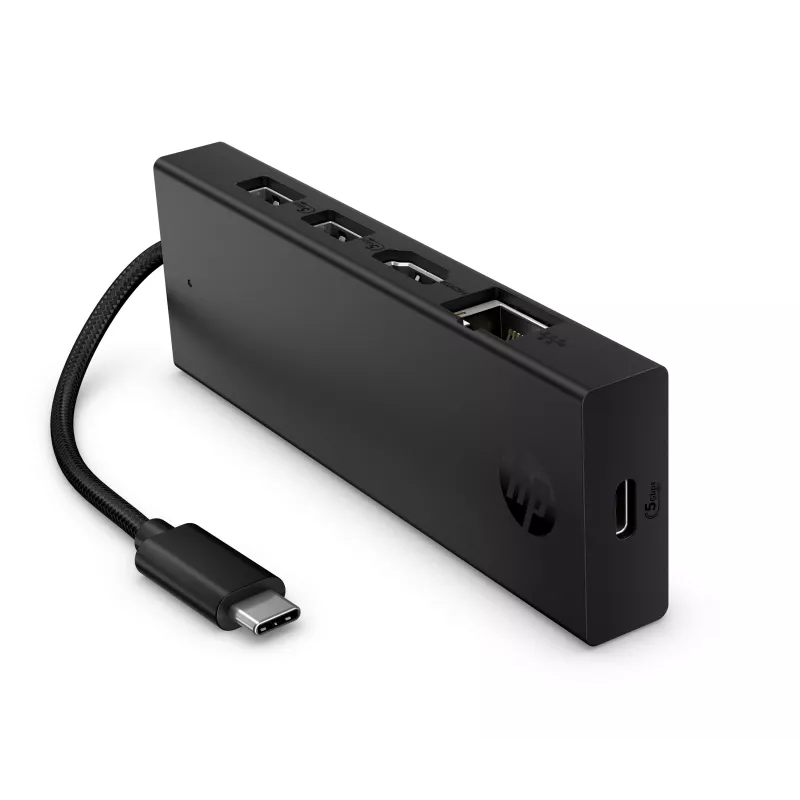 HP nešiojamasis USB-C 4K HDMI šakotuvas (BR1U3AA#ABB)