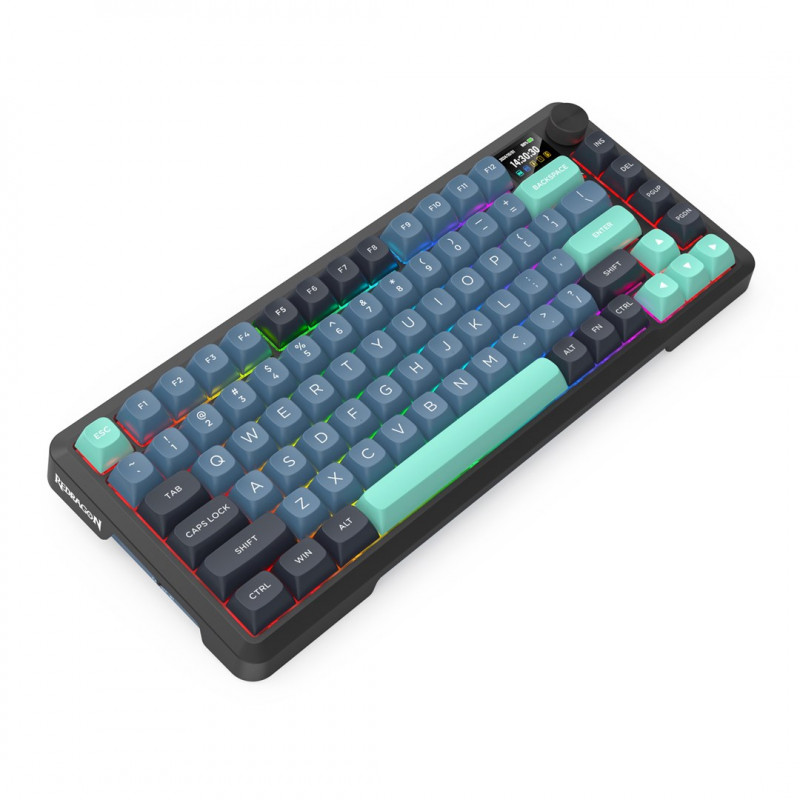 Redragon K724GBG-RGB-PRO Behemoth žaidimų klaviatūra, 75 %, RGB