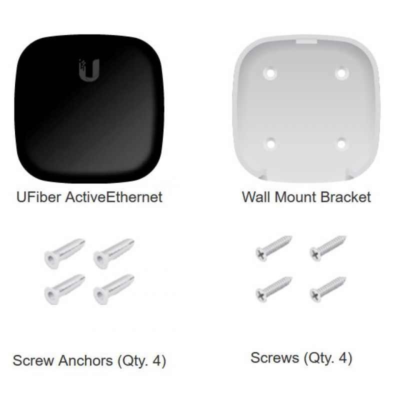 Ubiquiti UF-AE UFiber medijos keitiklis, 1x SFP, 1x RJ45 1000 Mbps