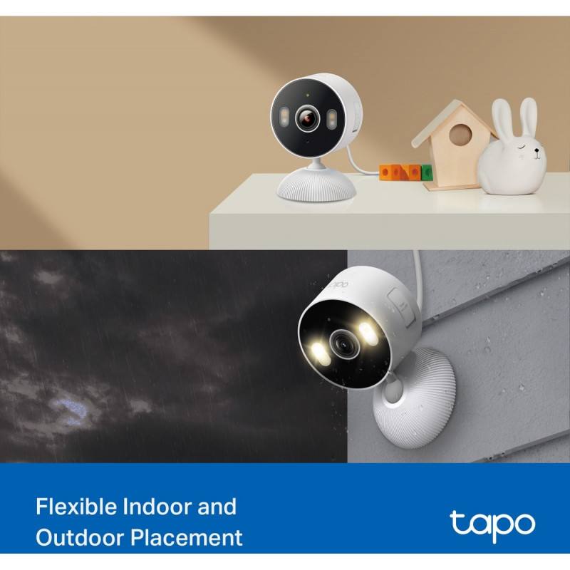TP-Link Tapo C113 vidaus ir lauko Wi-Fi apsaugos kamera, 3 MP