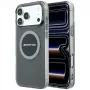 Mercedes AMG00120 AMG IML Transparent Bicolor Block MagSafe dėklas iPhone 18 Pro Max / 17 Pro Max, juodas/pilkas