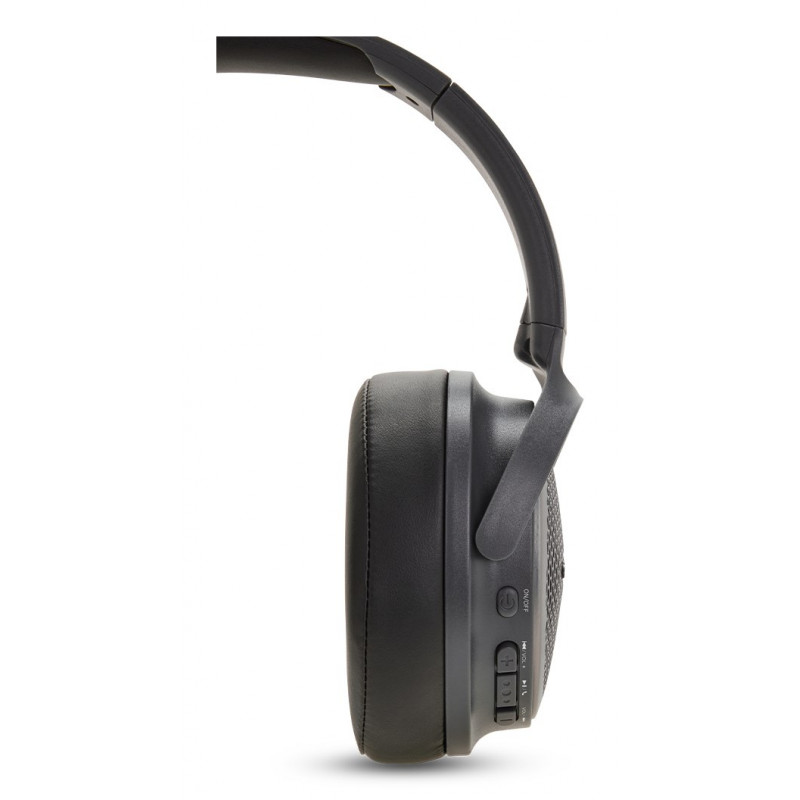 Aiwa HST-250BT belaidės ausinės, pilkos, su mikrofonu, 3,5 mm, Bluetooth 5.0